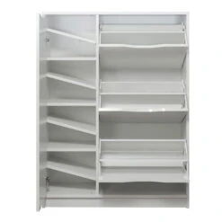 Trendteam Basix Schuhschrank 1TR 3KL Weiß 8 Trendteam Basix Schuhschrank 1TR 3KL Weiß -Babyartikelgeschäft 21243