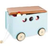 Pinolino Jim Spielzeugkiste Mit Rollen Aus MDF Mint Mit Kunstlederdeckel -Babyartikelgeschäft 213492 1