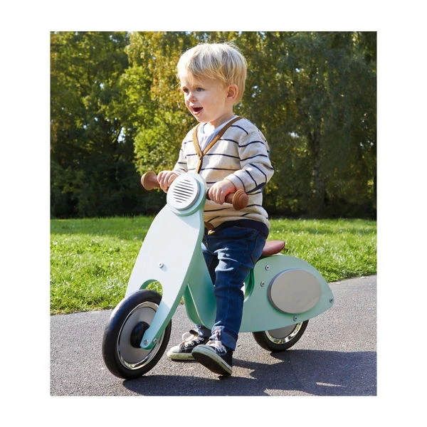 Pinolino Laufrad Wanda Mint Birke Massiv, Mint & Silber Lackiert 4 Pinolino Laufrad Wanda Mint Birke Massiv, Mint & Silber Lackiert – Bild 2