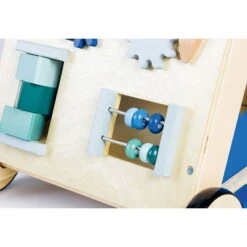 Pinolino Activity-Lauflernwagen Titus Blau Buche Teilmassiv - Mit Spielmöglichkeiten 7 Pinolino Activity-Lauflernwagen Titus Blau Buche Teilmassiv - Mit Spielmöglichkeiten -Babyartikelgeschäft 265401 20 gr 1