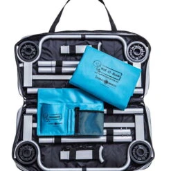 Kid-O-Bed Einzelbett Blau Mit Geradem Rahmen Das Campingbett Von Disc-O-Bed -Babyartikelgeschäft 30105sn blau