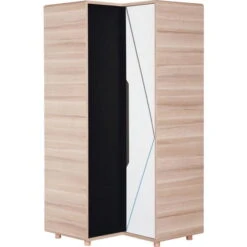 VOX Evolve Jugendzimmer Eckkleiderschrank Oak/white/black/grey 8 VOX Evolve Jugendzimmer Eckkleiderschrank Oak/white/black/grey -Babyartikelgeschäft 4002807 3