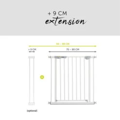 Hauck Autoclose N Stop Schutzgitter -Babyartikelgeschäft 4007923597255.pt11.autoclose n stop white