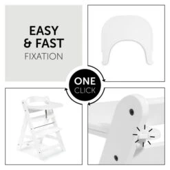 Hauck Alpha Click Tray Esstablett -Babyartikelgeschäft 4007923661581.pt02.alpha click tray white