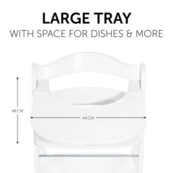 Hauck Alpha Click Tray Esstablett -Babyartikelgeschäft 4007923661581.pt05.alpha click tray white