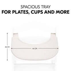 Hauck Alpha Click Tray Esstablett Speckle -Babyartikelgeschäft 4007923661659.pt06.alpha click tray beige