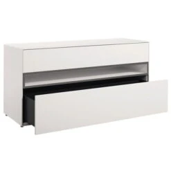 Now! By Hülsta Easy Wohnwand Hellgrau 204x320x44 6-teilig -Babyartikelgeschäft 44114 huelsta now easy 160069f2 gr 2