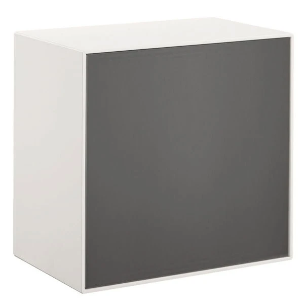 Now! By Hülsta Easy Wohnwand Lack-hellgrau 156x308x45 5-teilig 8 Now! By Hülsta Easy Wohnwand Lack-hellgrau 156x308x45 5-teilig – Bild 6