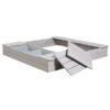 Roba Sandkasten Outdoor Grau Mit Spielwannen Aus Wetterfestem Massivholz -Babyartikelgeschäft 456012ga 02