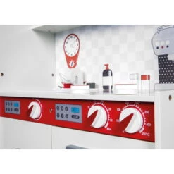 Roba Kinderküche Groß Weiß/rot Spielküche Mit Liebevoller Bedruckung 9 Roba Kinderküche Groß Weiß/rot Spielküche Mit Liebevoller Bedruckung -Babyartikelgeschäft 480226 kinderkueche detail 300