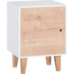VOX Concept 1-türiger Kleiner Schrank White/oak