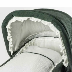 HESBA Condor Light Kinderwagen Außen 685 Innen 130 Black Edition - Räder Schwarz 30 Cm, Ledergriff Hellbraun 9 HESBA Condor Light Kinderwagen Außen 685 Innen 130 Black Edition - Räder Schwarz 30 Cm, Ledergriff Hellbraun -Babyartikelgeschäft 5300 wash3 detail 01