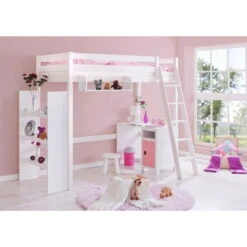 Ticaa Matthias Hochschläfer Kiefer Weiß 90 X 200 Massivholz