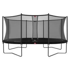 Berg Grand Favorit Regular 520 Trampolin Schwarz Mit Sicherheitsnetz Comfort