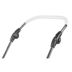 HESBA ClassicKorb Kinderwagen Außen 501 Innen 130 Räder Weiß 30 Cm, Ledergriff Weiß -Babyartikelgeschäft 9509 leather push handle new 2018 white 3