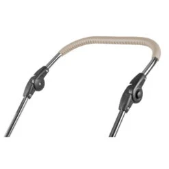 HESBA Condor Coupe Kinderwagen Außen 793 Innen 200 Teilleder Räder Schwarz 25 Cm, Ledergriff Greige -Babyartikelgeschäft 9521 leather push handle new 2018 greige sand 3