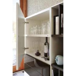 Now! Vision By Hülsta Kombination 10 140x141x42 Lack-weiß/Lack-Hochglanz-grau/Lack-Hochglanz-weiß -Babyartikelgeschäft 980011 huelsta now vision 151042f3 gr 1