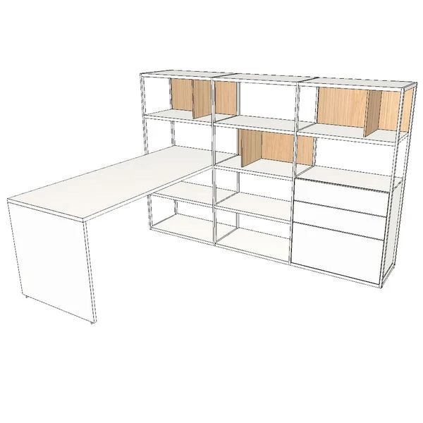 Now! Vision By Hülsta Kombination 13 143,3x211,5x182 Cm - Lack-weiß/Natureiche 3 Now! Vision By Hülsta Kombination 13 143,3x211,5x182 Cm - Lack-weiß/Natureiche