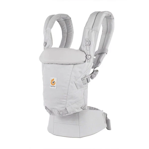 Ergobaby Adapt SoftTouch Cotton Pearl Grey Babytrage 3 Ergobaby Adapt SoftTouch Cotton Pearl Grey Babytrage