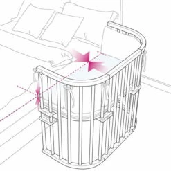 Babybay Maxi Comfort Plus Beistellbett Natur Lackiert Extra Belüftet 13 Babybay Maxi Comfort Plus Beistellbett Natur Lackiert Extra Belüftet -Babyartikelgeschäft babybay maxi comfort plus beistellbett weiss lackiert 190112 011