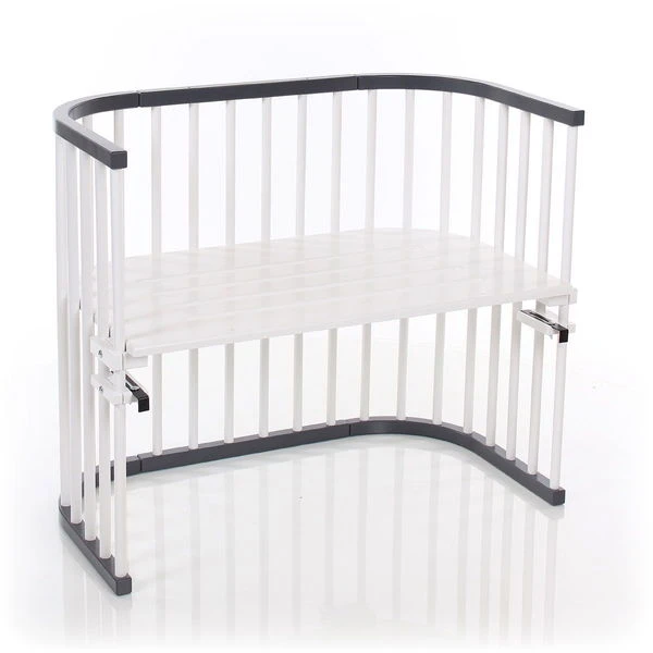 Babybay Maxi Beistellbett Schiefergrau/weiß Stillbett - Zum Aktionspreis 4 Babybay Maxi Beistellbett Schiefergrau/weiß Stillbett - Zum Aktionspreis – Bild 2
