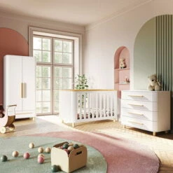 Nature Kid Babyzimmer Set Milan 2-türig 3-teilig