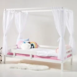 Hoppekids Himmelbett ECO Dream 90x200 Cm Weiß - Viel Zubehör 9 Hoppekids Himmelbett ECO Dream 90x200 Cm Weiß - Viel Zubehör -Babyartikelgeschäft basic a7 1 36 1049 32 000 milieu 2 1