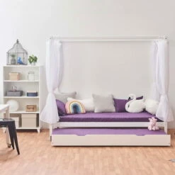 Hoppekids Himmelbett ECO Dream 90x200 Cm Weiß - Viel Zubehör 10 Hoppekids Himmelbett ECO Dream 90x200 Cm Weiß - Viel Zubehör -Babyartikelgeschäft basic a7 1 milieu 2 1