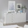 Trendteam Baxter Sideboard 195 Cm Weiß Dekor -Babyartikelgeschäft brandson baxter wo 1860 876 01 dynamisch