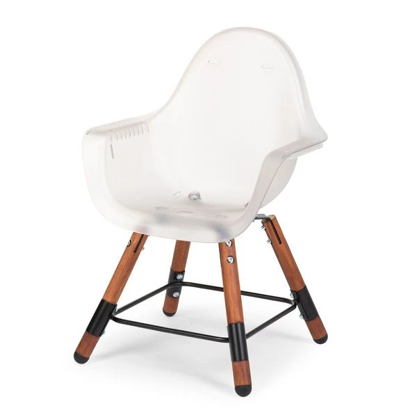 Childhome Evolu 2 Hochstuhl 2 In 1 Natur Dunkel Frosted - Inkl. 5-Punkt-Gurt Und Sicherheitsbügel 4 Childhome Evolu 2 Hochstuhl 2 In 1 Natur Dunkel Frosted - Inkl. 5-Punkt-Gurt Und Sicherheitsbügel – Bild 2