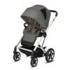 CYBEX Talos S LUX Sportwagen Soho Grey Gestell In Silver -Babyartikelgeschäft cyb 20 talosslux eu sogr slv y045