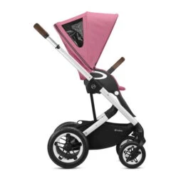 CYBEX Talos S LUX Sportwagen Magnolia Pink Gestell In Silver -Babyartikelgeschäft cyb 20 talosslux int mapi slv y270 fwf