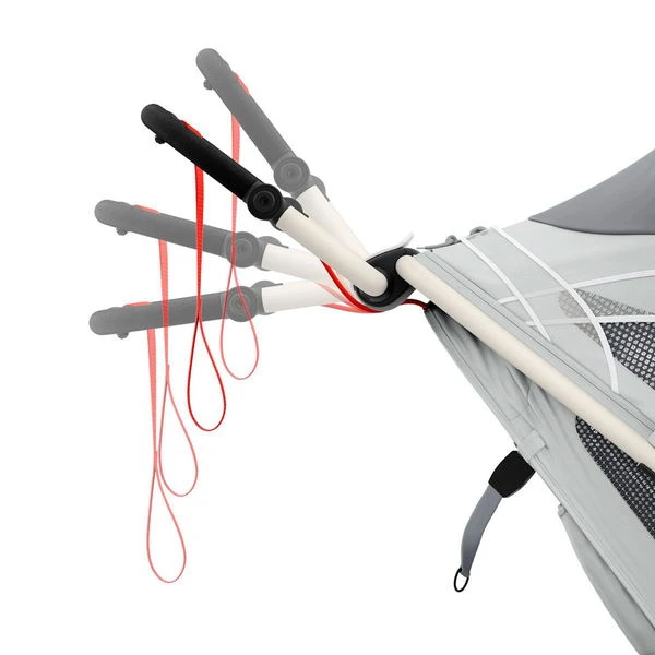 CYBEX AVI Rahmen Light Beige Mit Orangen Details – Bild 5