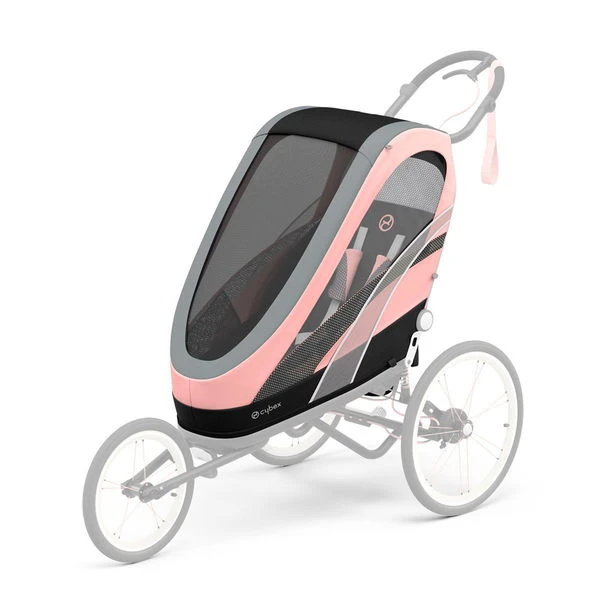 CYBEX ZENO Sitzpaket Silver Pink Einsitzer-Kabine 3 CYBEX ZENO Sitzpaket Silver Pink Einsitzer-Kabine