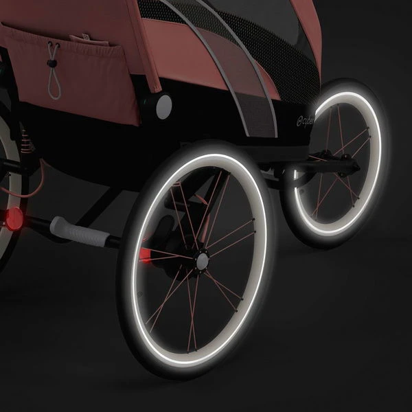 CYBEX ZENO Rahmen Black Mit Pinken Details 6 CYBEX ZENO Rahmen Black Mit Pinken Details – Bild 4