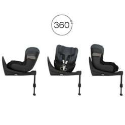 CYBEX Sirona S2 I-Size Monument Grey Ab Geburt Bis 105 Cm (ca. 4 Jahre) -Babyartikelgeschäft cyb 22 eu combi sironas2 mngr rotation screen hd