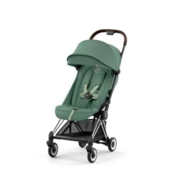 CYBEX Coya Chrome Dark Brown Leaf Green -Babyartikelgeschäft cyb 23 int y045 coya legr chbr sunvisor