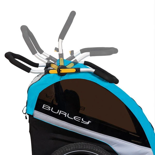 Burley D´Lite X Fahrradanhänger Aqua 2-Sitzer Mit Buggy-Funktion 9 Burley D´Lite X Fahrradanhänger Aqua 2-Sitzer Mit Buggy-Funktion – Bild 7