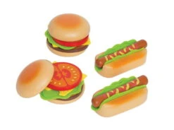 Hape Küchentraum E8018 -Babyartikelgeschäft e3112 hamberger and hotdog 1 4
