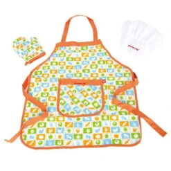Hape Küchentraum E8018 -Babyartikelgeschäft e3119 chefs apron set 1 3