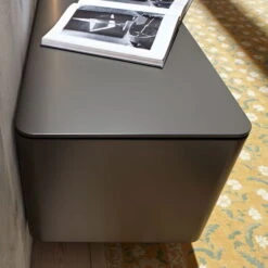 Hülsta Gentis Wohnwand 6 - Akzent Naturstamm - Breite 332,2 Cm -Babyartikelgeschäft gentis lack detail 2 1