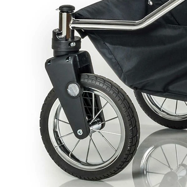 HESBA Calido Kinderwagen Außen 517 Innen 119 Schwenkbare Vorderräder SW-SL 2/25 6 HESBA Calido Kinderwagen Außen 517 Innen 119 Schwenkbare Vorderräder SW-SL 2/25 – Bild 4
