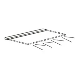 Now! No.14 By Hülsta Kombination 14 171x350x52 Kernnussbaum/Lack-weiß/Lack-Hochglanz-weiß -Babyartikelgeschäft glasboden led strichzeichnung 6