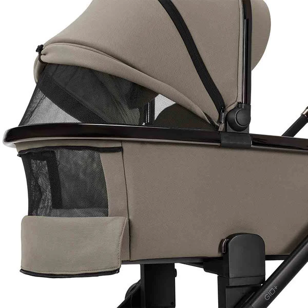 Moon Gio Plus Kombi-Kinderwagen Mud/black Chrome Zubehör Bundle 18 Moon Gio Plus Kombi-Kinderwagen Mud/black Chrome Zubehör Bundle – Bild 16