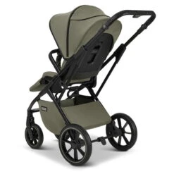 Moon Piú Kombi-Kinderwagen Moss Green/black Matt Zubehör Bundle -Babyartikelgeschäft k24 piu 64960630 sportsitz mossgreen 655 6 backleft 1