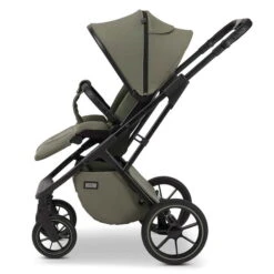 Moon Piú Kombi-Kinderwagen Moss Green/black Matt Zubehör Bundle -Babyartikelgeschäft k24 piu 64960630 sportsitz mossgreen 655 7 left 1