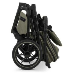 Moon Piú Kombi-Kinderwagen Moss Green/black Matt Zubehör Bundle -Babyartikelgeschäft k24 piu 64960630 sportsitzfolded mossgreen 655 7 left 1