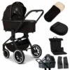 Moon Resea Plus Kinderwagen Black/black Matt Zubehör Bundle 1 Moon Resea Plus Kinderwagen Black/black Matt Zubehör Bundle -Babyartikelgeschäft k24 reseaplus 64940530 wanne black 633 6 backleft zubehoer bundle