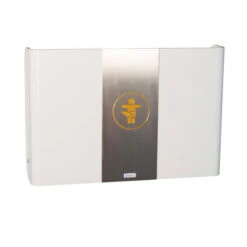 Timkid KAWAQ Wandwickeltisch Edelstahl / Weiß Inklusive Wickelmatte | Horizontal Design