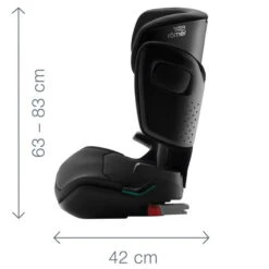 Britax Römer Kidfix M I-Size Storm Grey Kindersitz Gruppe ECE R 129 / I-Size 15 Britax Römer Kidfix M I-Size Storm Grey Kindersitz Gruppe ECE R 129 / I-Size -Babyartikelgeschäft kidfix m i size dimension images angle 01 1